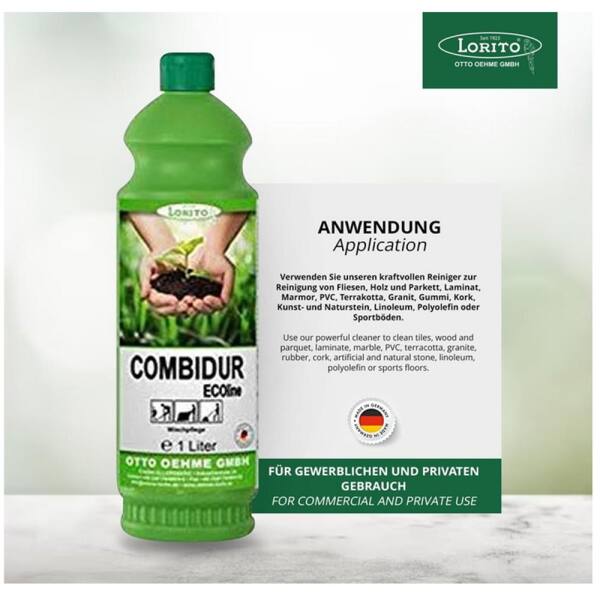 Lorito Combidur Ecoline Wischpflege Unterhaltsreiniger 1 Liter