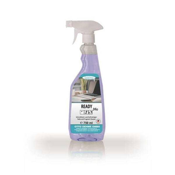 Lorito Ready 360 Duftreiniger 750 ml Sprühflasche Schreibtischreiniger