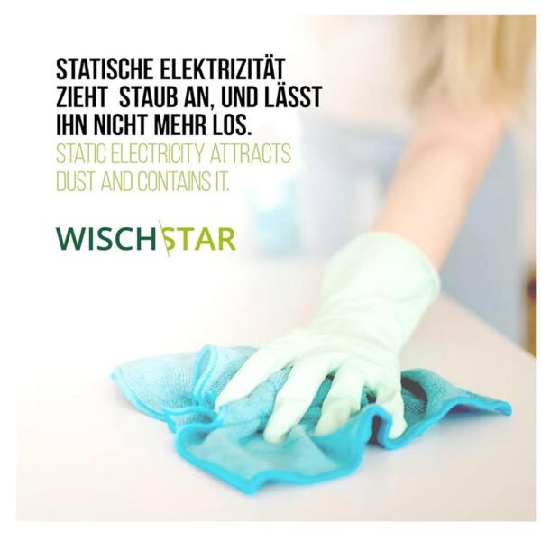 Wisch-Star Microfasertuch Frottee Mikrofasertuch gelb