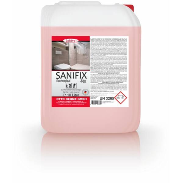 Lorito Sanifix Eco tropical Sanitrreiniger Kalklser Kalkentferner