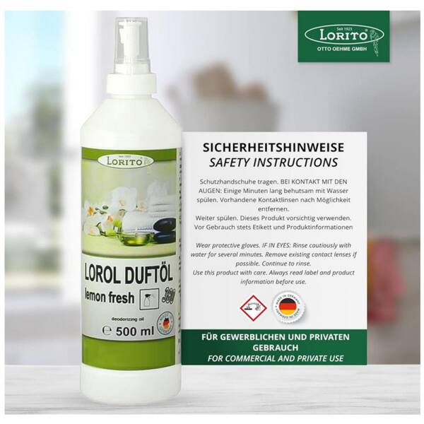 Lorito Lorol Lemon fresh Duftöl Toilettenduft Sanitärduft Badduft