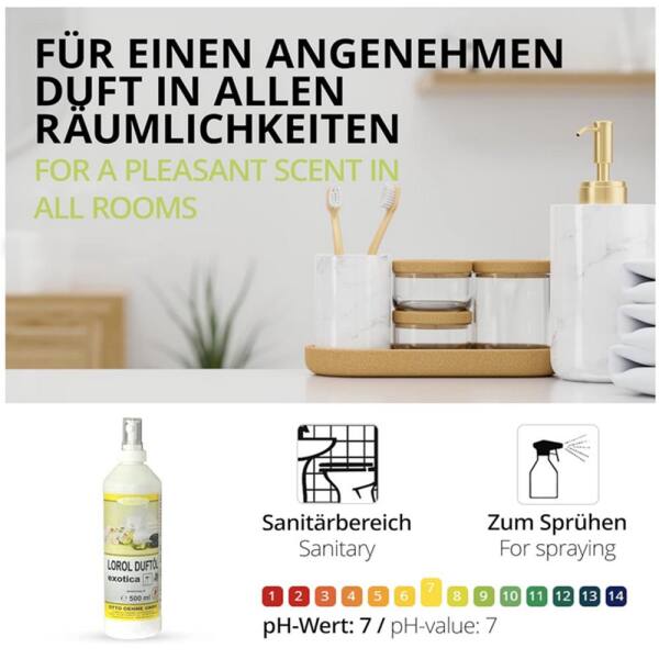 Lorito Lorol Exotica Duftöl Toilettenduft Sanitärduft Badduft