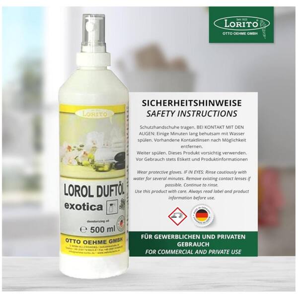 Lorito Lorol Exotica Duftöl Toilettenduft Sanitärduft Badduft