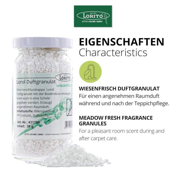 Lorol Duftgranulat Wiesenfrisch 38 g - 200 ml...