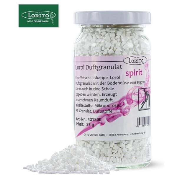 Lorol Duftgranulat Spirit Flower 37 g Staubsaugerduft Duftperlen