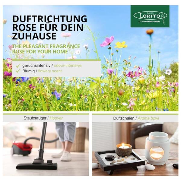 Lorol Duftgranulat Spirit Flower 37 g Staubsaugerduft Duftperlen