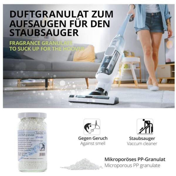Lorol Duftgranulat Classic 50 g Staubsaugerduft Raumduft