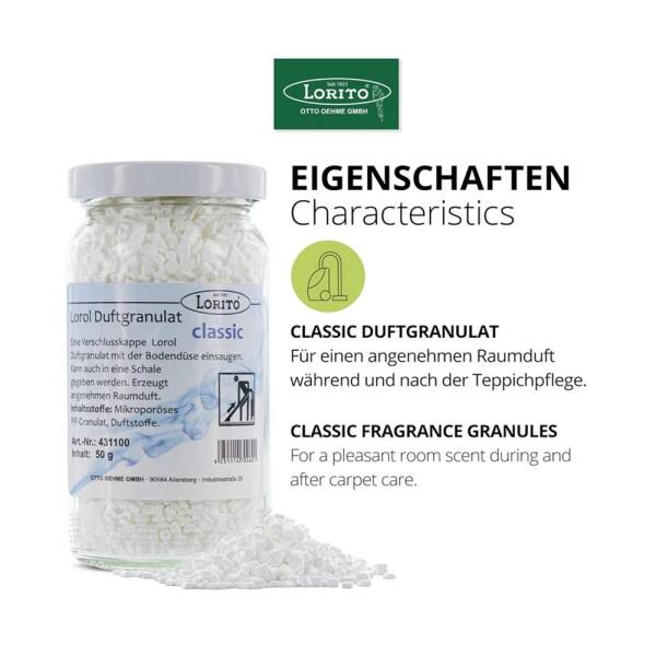 Lorol Duftgranulat Staubsaugerduft Duftperlen Raumduft Probierset