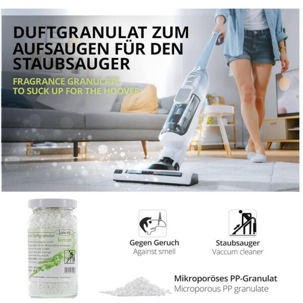 Lorol Duftgranulat Staubsaugerduft Duftperlen Raumduft Probierset