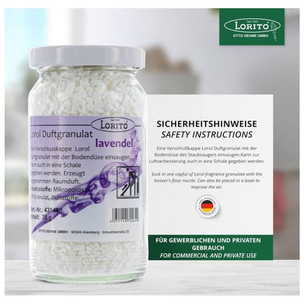 Lorol Duftgranulat Staubsaugerduft Duftperlen Raumduft Probierset
