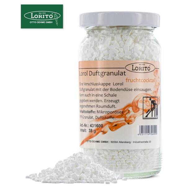 Lorol Duftgranulat Fruchtcocktail 38 g Staubsaugerduft Raumduft