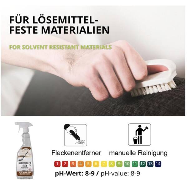 Lorito Fleckenentferner W245 für Kaffeeflecken 750 ml Spühflasche