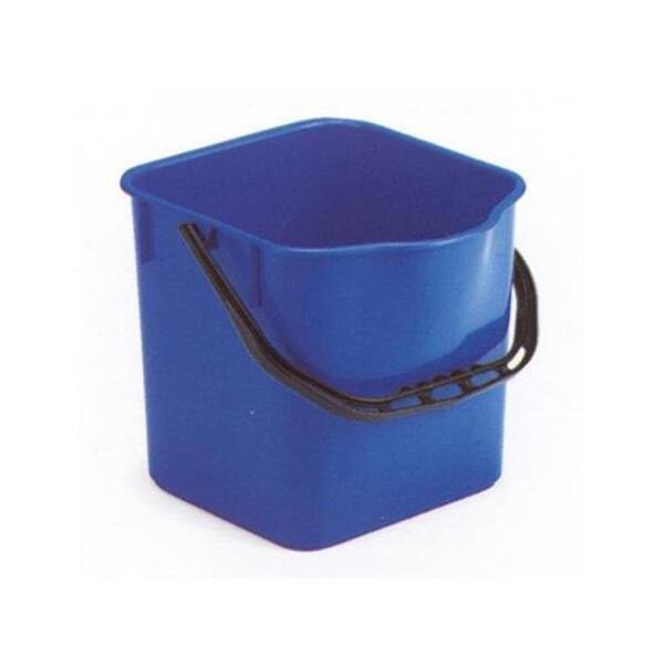 Filmop Kunststoffeimer Putzeimer, rechteckig, 25 l, blau