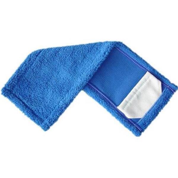 Wischmop Microfaser Premium Blau mit farbechter Faser 40 cm