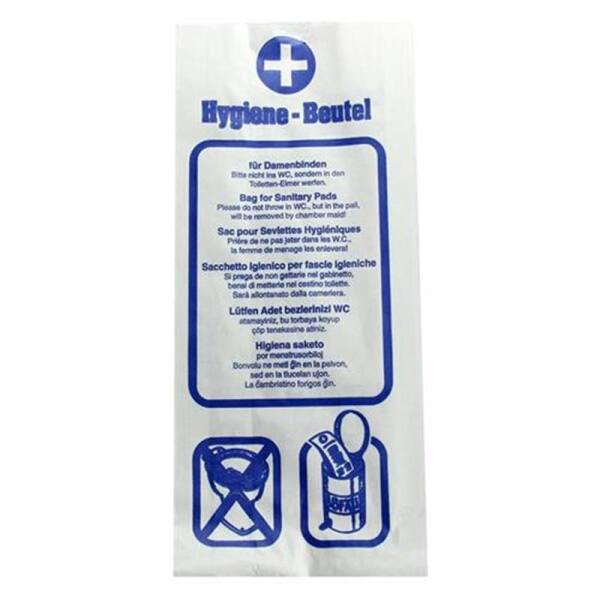 Hygienebeutel Papier 1000 St&uuml;ck Karton