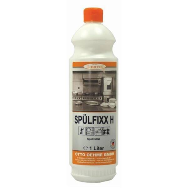 Lorito Spülfixx H 205 Geschirrspülmittel ohne Parfüm 1 Liter für Allergiker