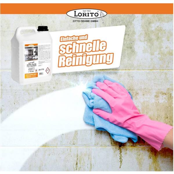Lorito Wischstar frisch u. sauber Fettlöser Backofenreiniger 10 Liter