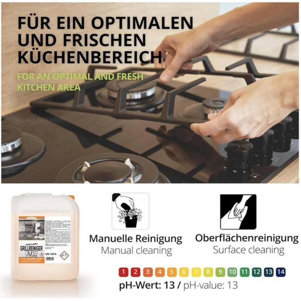 Lorito frisch u. sauber Grillreiniger 021-10L starker Backofenreiniger