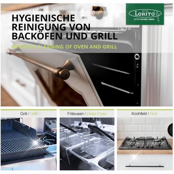 Lorito frisch u. sauber Grillreiniger 021-10L starker Backofenreiniger