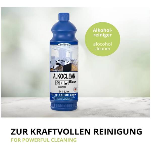 Lorito Alkoclean Eco 248 Bodenpflege Unterhaltsreiniger 1 Liter