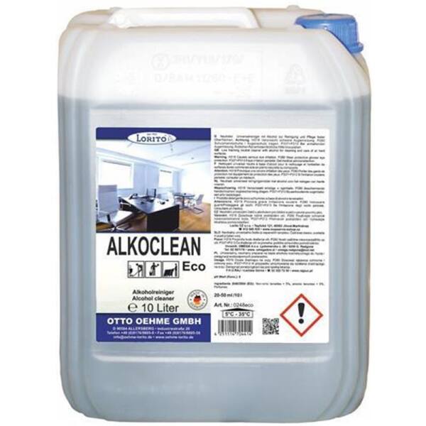 Lorito Alkoclean Eco 248 Bodenpflege Unterhaltsreiniger 10 Liter