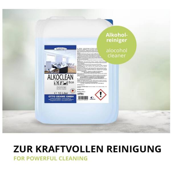 Lorito Alkoclean Eco 248 Bodenpflege Unterhaltsreiniger 10 Liter