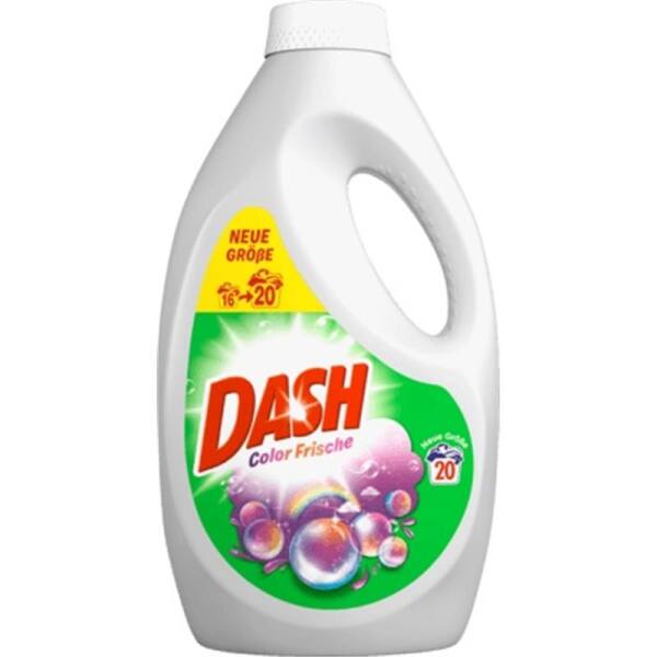 Dash Flüssigwaschmittel Color Frische 20 WL