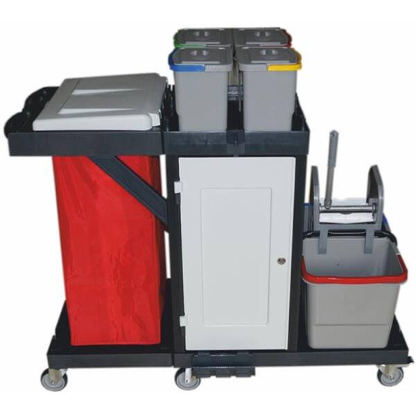 Wisch-Star® Reinigungswagen Willy abschließbar Systemwagen Putzwagen