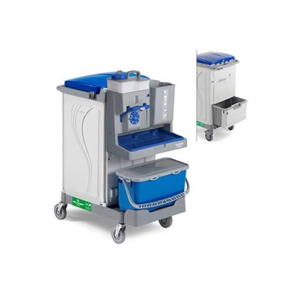 Filmop Reinigungswagen Alpha Split Equodose