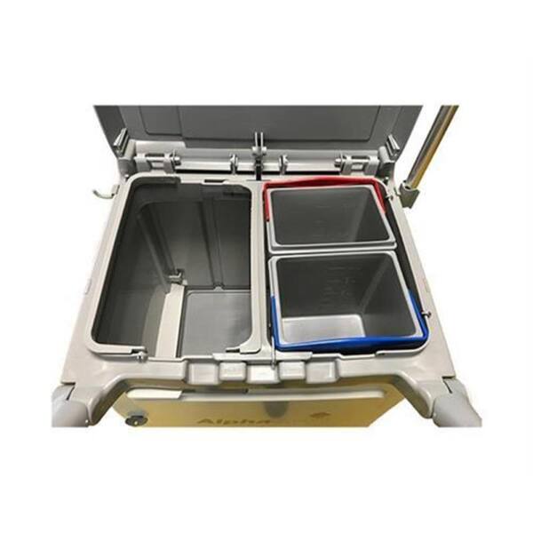 Filmop Reinigungswagen Alpha Split Equodose