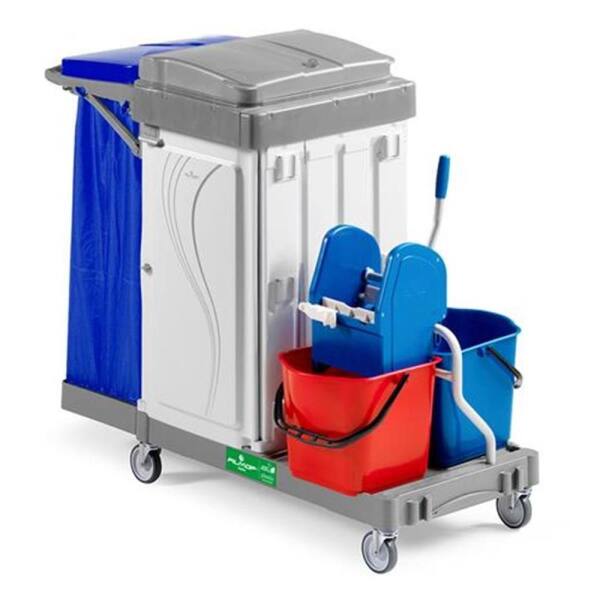 Filmop Reinigungswagen Alpha abschliessbar 2x25 Liter