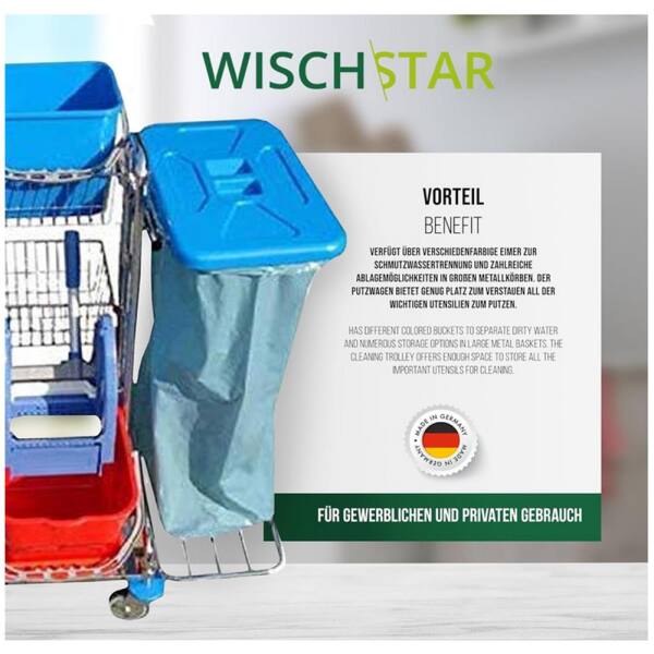 Wisch-Star Reinigungswagen Vario 5 Putzwagen Gerätewagen