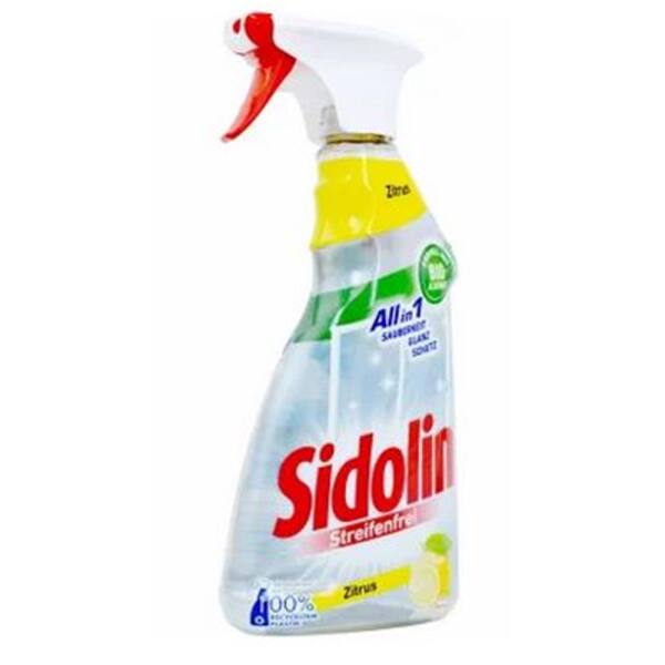 Sidolin Zitrone Glasreiniger 500 ml Spr&uuml;hflasche