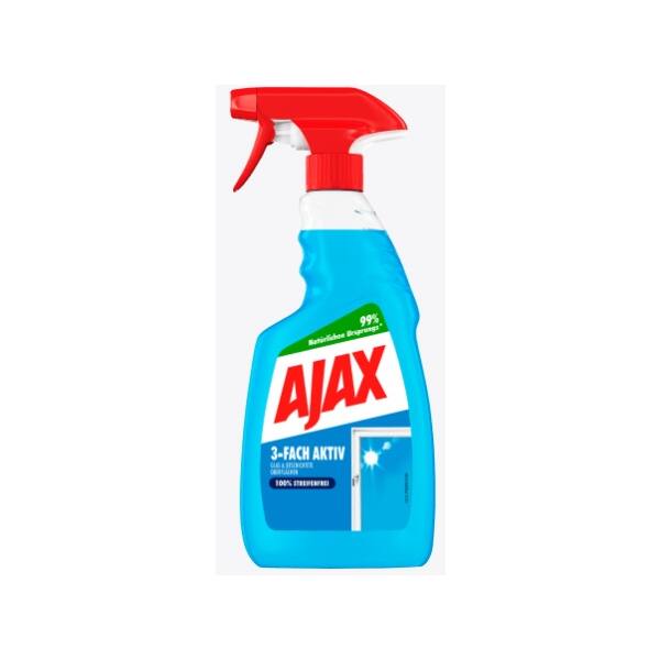 Ajax Glas & Flächenreniger 3-Fach Aktiv 500ml