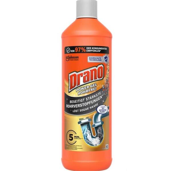 Mr Muscle Drano Power Gel Rohrreiniger Abflussreiniger