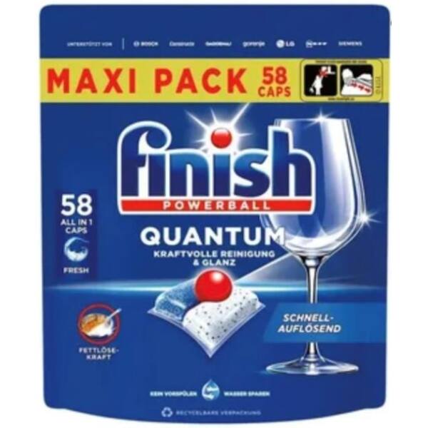 Finish Calgonit All in One Tabs Geschirrspültabs 30 Stück