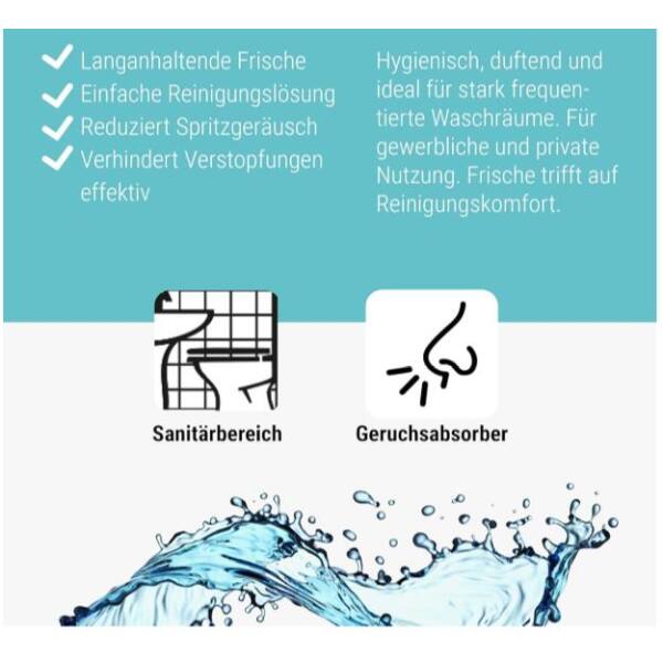 Wisch-Star Urinalsieb WC-Duftspüler Urinaleinlage Pissoireinlage Mango