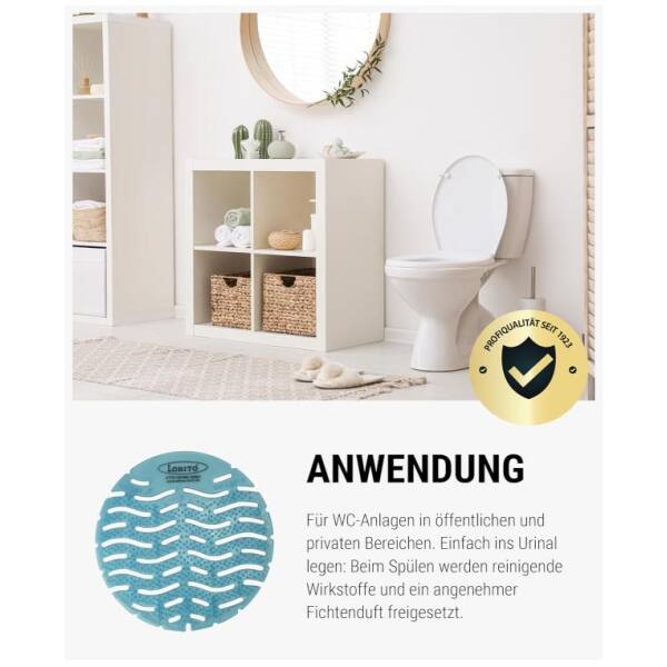 Wisch-Star Urinalsieb WC-Duftspüler Urinaleinlage Pissoireinlage Ocean