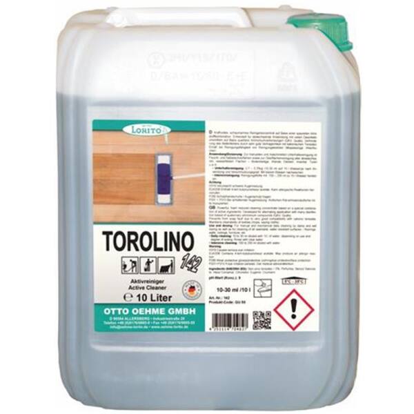 Lorito Torolino 142 Aktivreiniger Unterhaltsreiniger 10 Liter