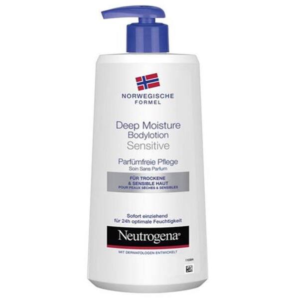 Neutrogena Bodylotion Deep Moisture sensitive Haut 400 ml