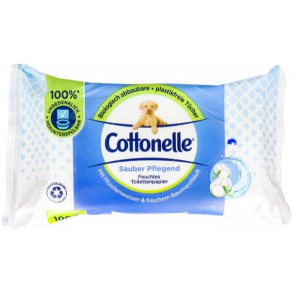 Cottonelle Feuchte Toilettentücher Nachfüller Clean Comfort