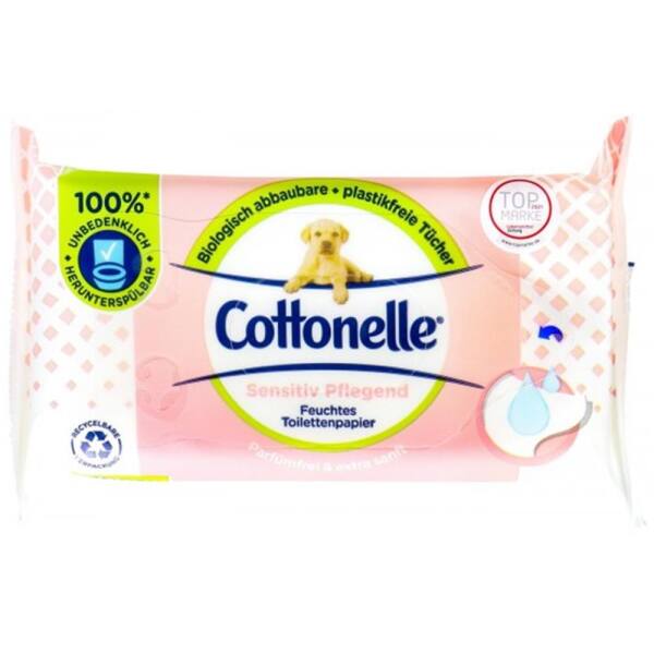 Cottonelle Feuchte Toilettentücher Nachfüller...