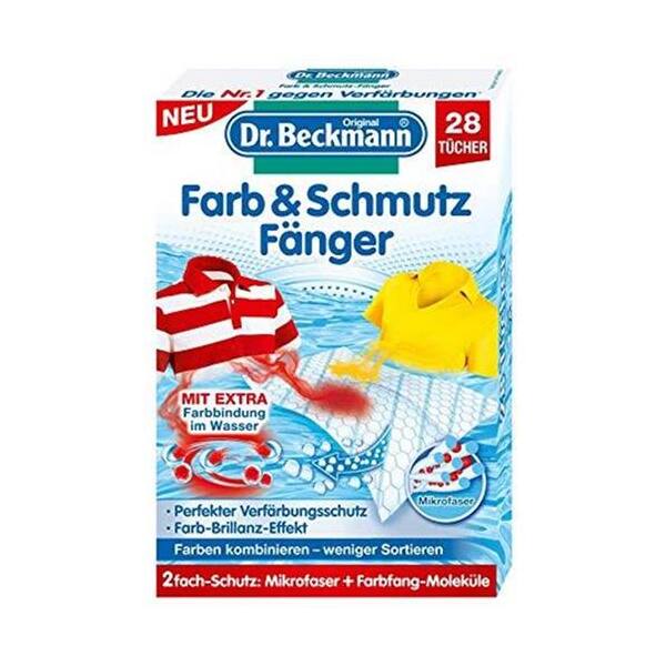 Dr. Beckmann Farb- und Schmutzf&auml;nger 28 T&uuml;cher