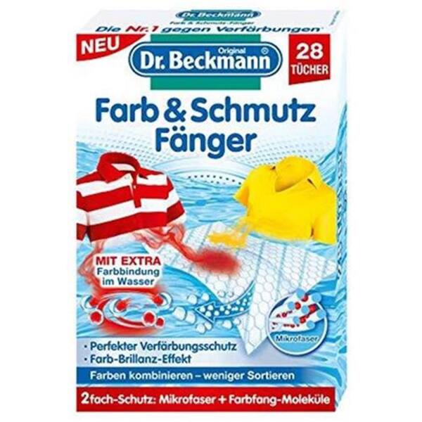 Dr. Beckmann Farb- und Schmutzf&auml;nger 28 T&uuml;cher