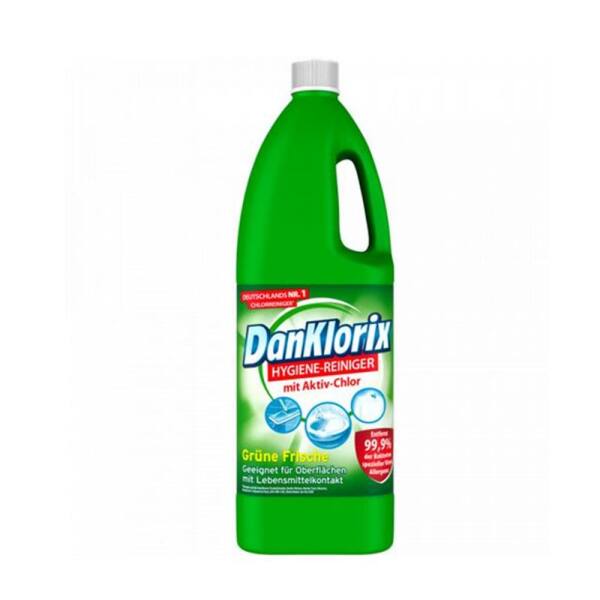 DanKlorix Hygienereiniger mit Chlor Gr&uuml;ne Frische1,5 L