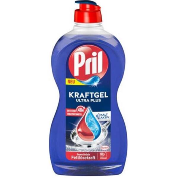 Pril Geschirrsp&uuml;lmittel Kraftgel Ultra Plus 450ml