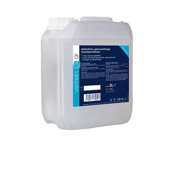 Heck-Hygiene Ventides GF alkoholfreies Schnelldesinfektionmittel 5 L