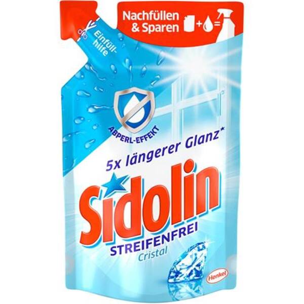 Sidolin Cristal Glasreiniger Nachfüllpack 250 ml