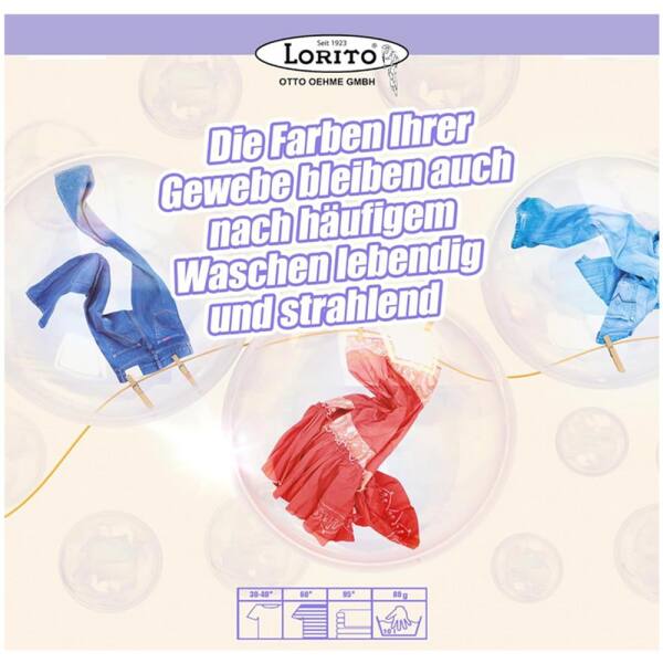 Lorito Santer Vollwaschmittel Waschmittel schaumarm flüssig 5 Liter