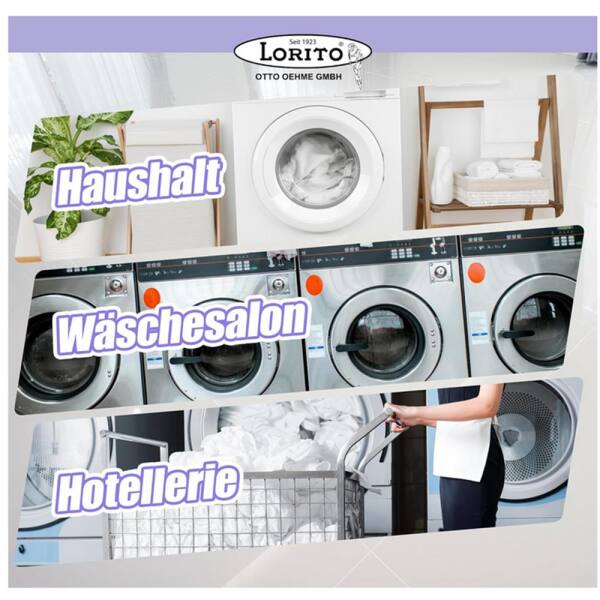 Lorito Santer Vollwaschmittel Waschmittel schaumarm flüssig 5 Liter